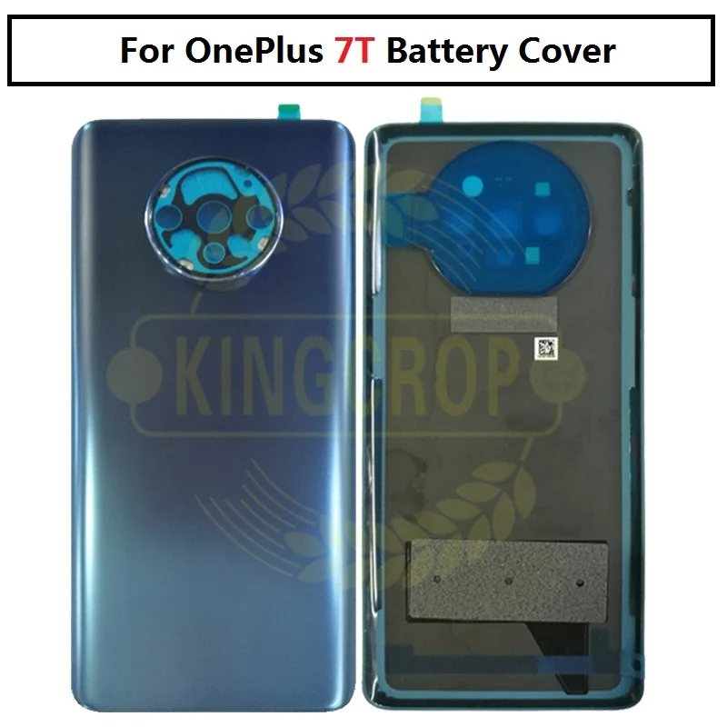 Для Oneplus 7T Батарея крышка задней стороны специально для Корпус задний Чехол Запчасти для авто Oneplus 7T Pro задняя крышка