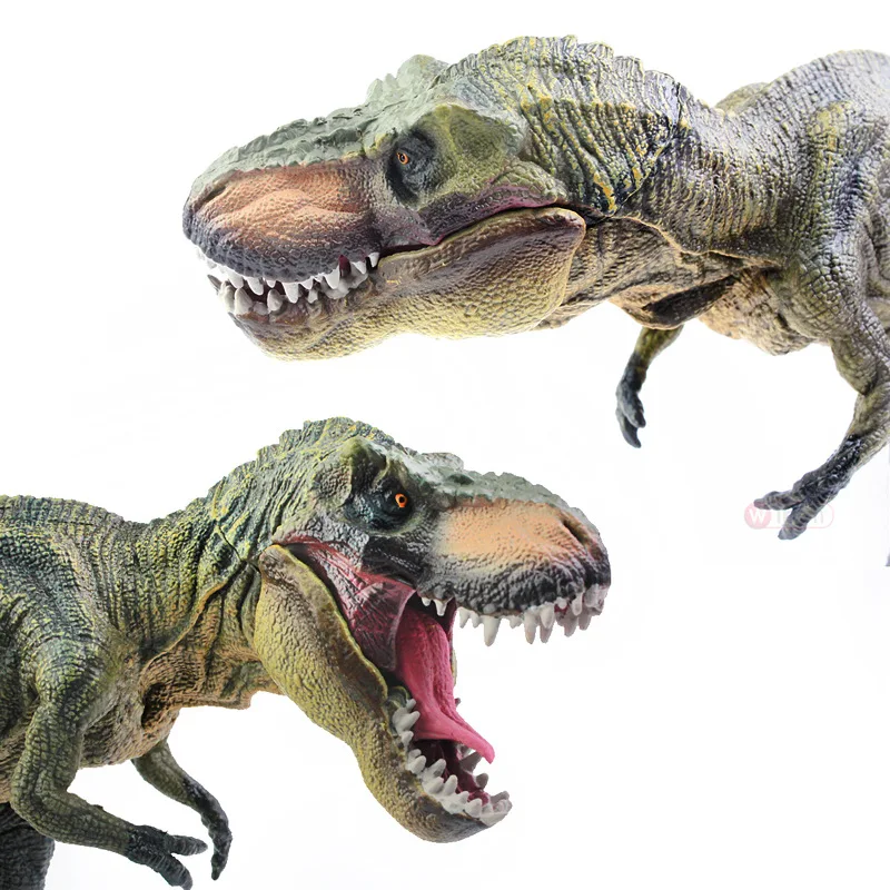 "Мир Юрского периода" сплошной Пластик большой T-Rex в парк развлечений Игрушечная модель динозавра тиранозавра Рекс животных модель