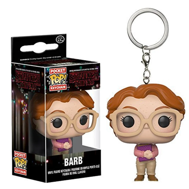 

Funko Pop Pocket Stranger Things Keychain Barb Action Figure Toy