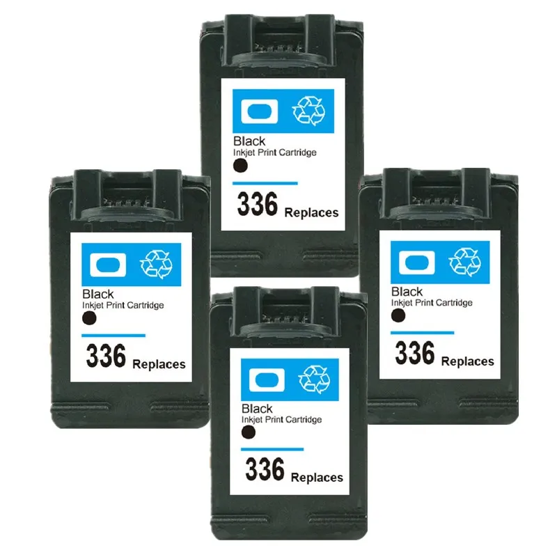 4 BLACK Чернильный картридж для 336 XL HP336 Officejet 6300 6301 6304 6305 6307 6308 6310 6310V 6310XI 6313 6315 6318 PSC 1500 1503 принтер - Цвет: 4 BLACK