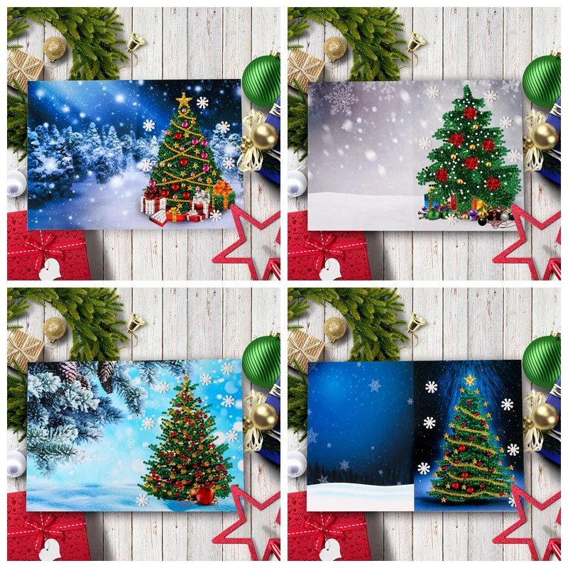 

5D Diamond Painting Greeting Card, Special Shaped, Embroidery, Christmas Cards, Postcards, Birthday, Xmas Gift, DIY