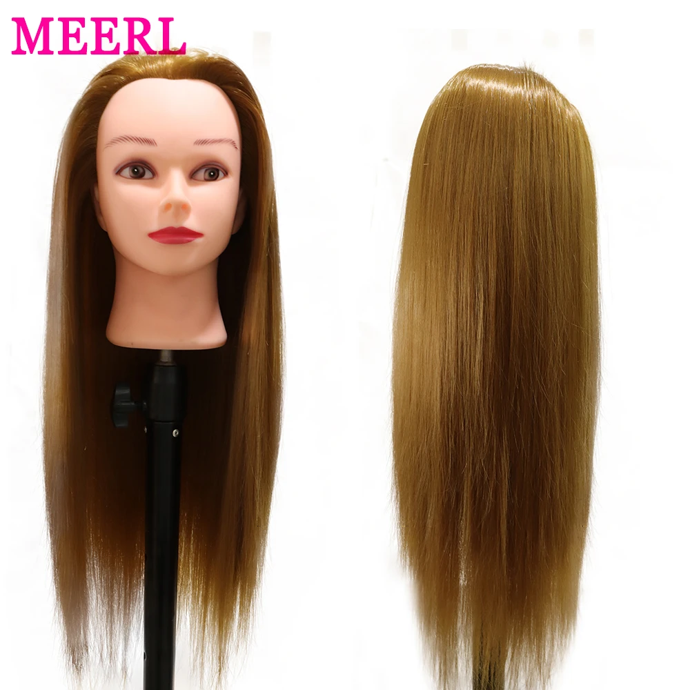 100% Real Corn Curly Hair Mannequin Head Training Head Cosmetology Doll  Head Manikin Practice Head Hairdresser With Free Clamp Holder