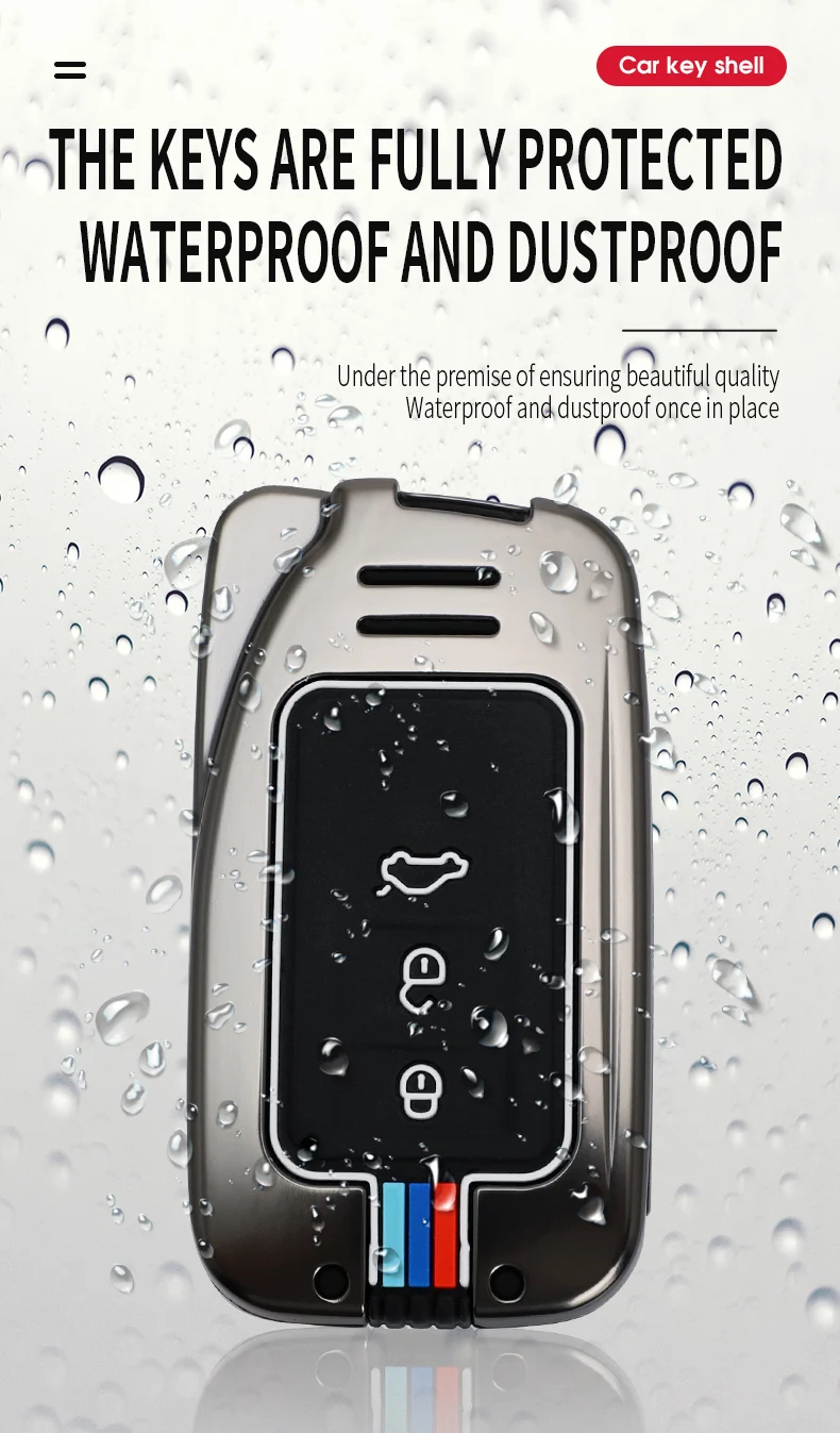 Metal Car Smart Key Case Cover For Lexus NX GS RX ES GX LX RC IS 250 200 350 300H 450H CT200 RX270LX NXIS Shell Fob Accessories - H6401da5d9c7b48f58f9ce49a5dff730aT