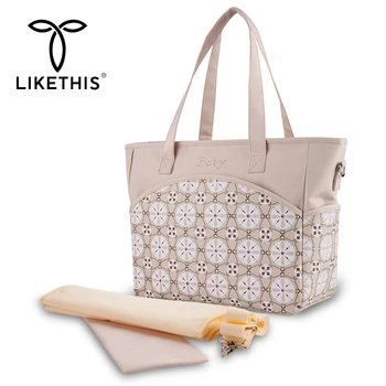 

LIKETHIS Shoulder Diaper Bag Women Baby Nappy Holder Large Crossbody Handbag Waterproof Travel Nursing Bag Sac Main Femme Mummy