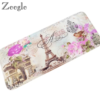 

Zeegle Long Kitchen Mat Bath Carpet Floor Mat Home Entrance Doormat Absorbent Bedroom Living Room Floor Mats Modern Kitchen Rug