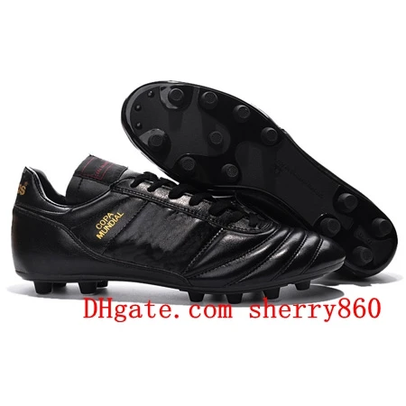 

Mens Copa Mundial Leather FG Soccer Shoes Discount Soccer Cleats 2015 World Cup Football Boots Size 39-45 Black White Orange bot