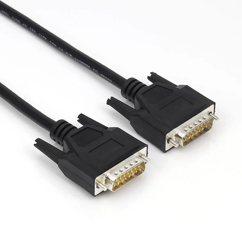

Industrial Grade DB15 Cable Male to Female Parallel Extension Cables 15pin 2 Rows Pinout 1m