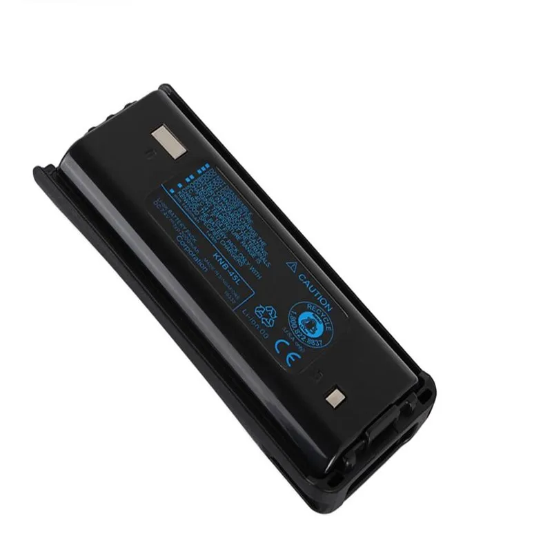 KNB 45L DC 7 4 V 2000 мА/ч литий ионный аккумулятор Батарея для Kenwood NX 340 TK 2202 2206 2207 2212 3217 3306