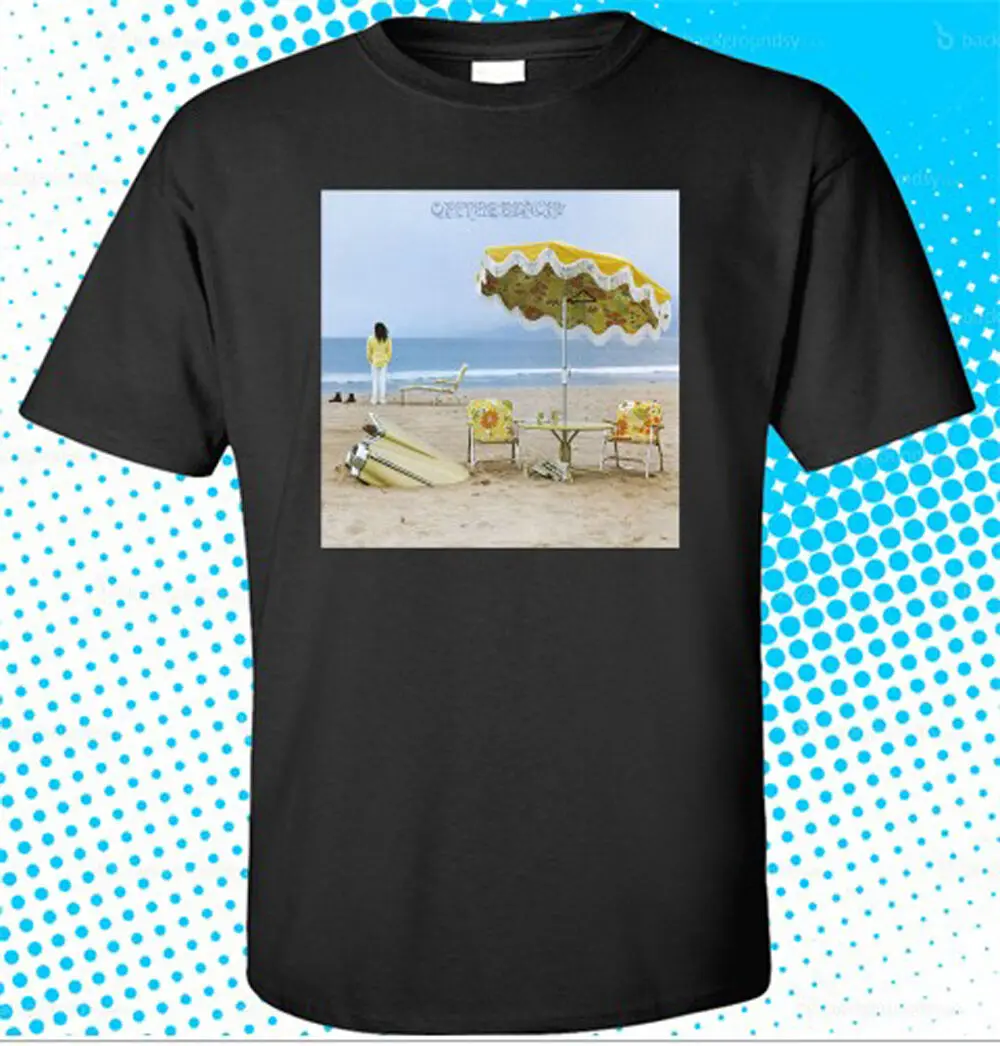 Новинка Neil Young On The Beach Music Legend Мужская черная футболка размеры от S до 3XL 2020
