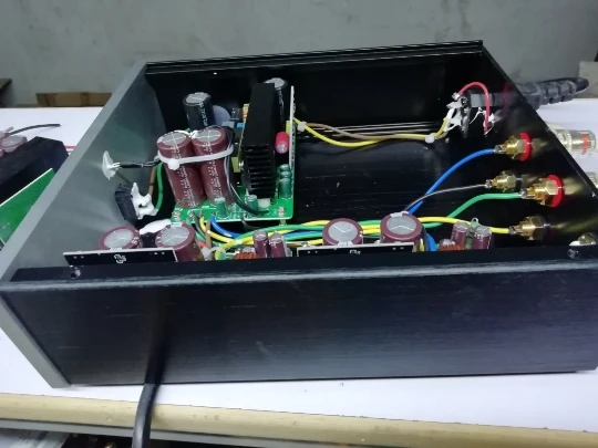 250 Вт x 2 стерео Hi-Fi класса D аудио усилитель мощности IRS2092+ IRFB4227 готовый усилитель
