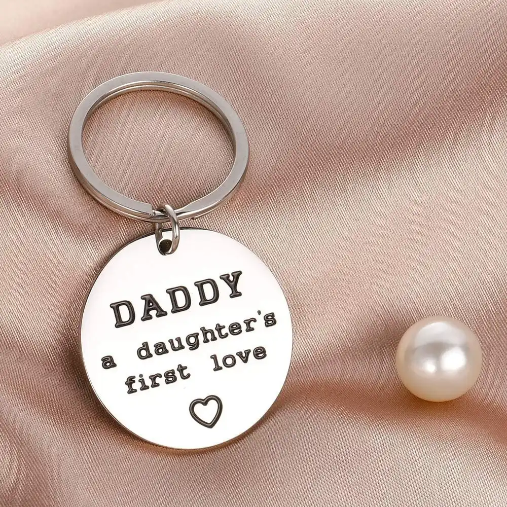 first father's day keyring