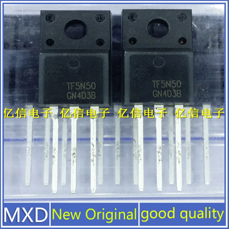 

5Pcs/Lot New Original TF5N50 AOTF5N50 5A500V n-channel MOS Field Effect Tube in-line TO220F Good Quality