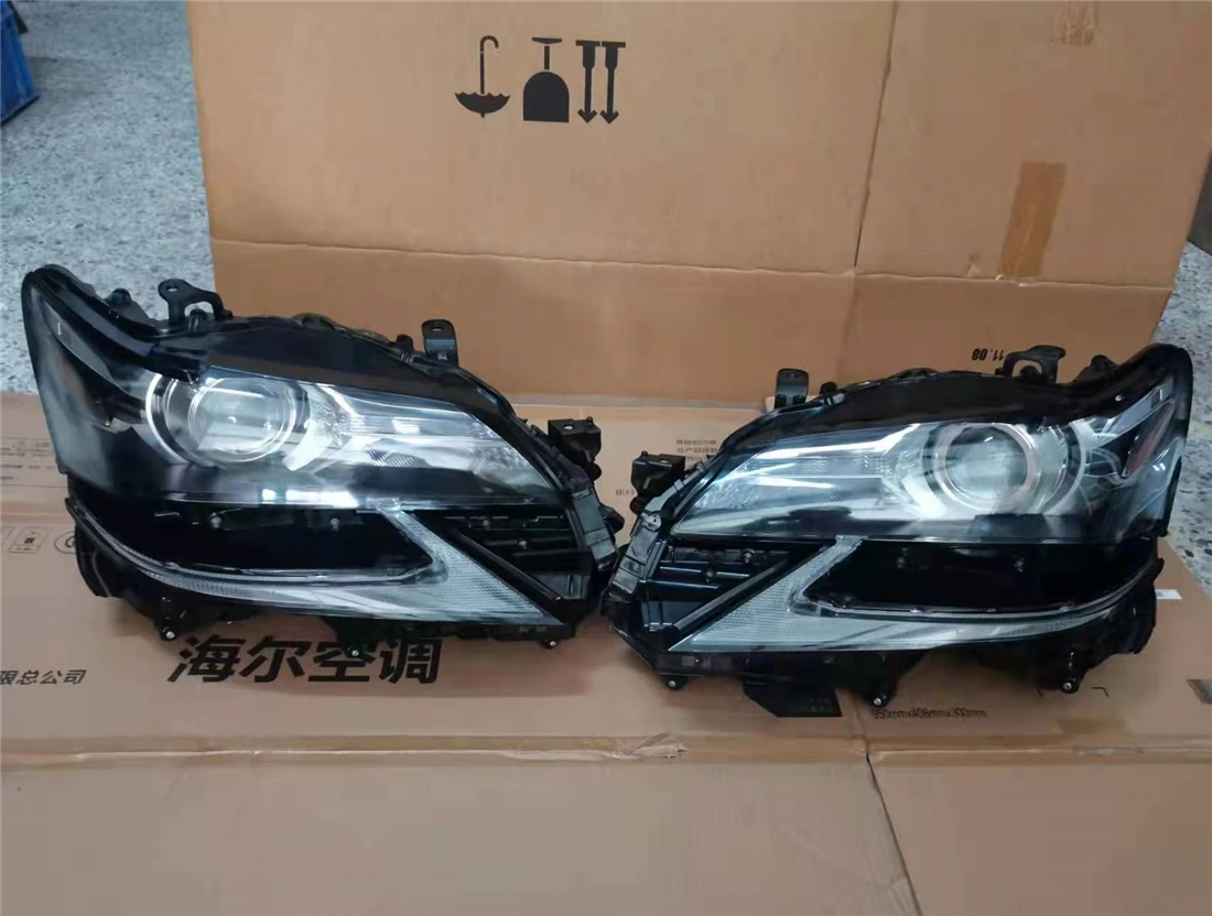 Original Driver&passenger Side Car Headlight Single Beam Led Head Light