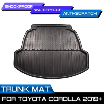 

Car Floor Mat Carpet For TOYOTA COROLLA 2019 2020 Rear Trunk Anti-mud Cover