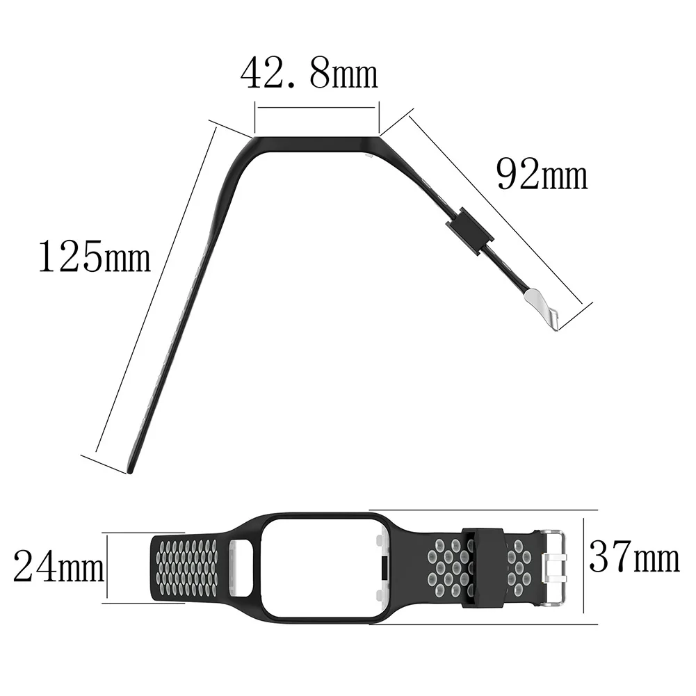 Силиконовый ремешок для часов на запястье чехол кардио TomTom Watch Adventure Serie 2 3 Runner Golfer