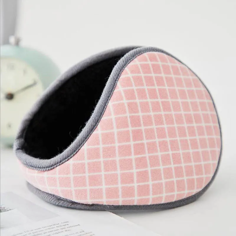 M05 Pink 10 Calymel зимний утеплитель унисекс наушники теплые плюшевые тканевые наушники для мужчин и женщин теплые наушники - Цвет: M05 Pink 10