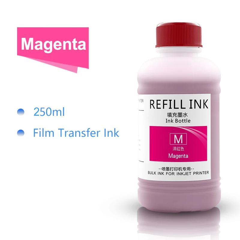 DTF Ink Film Transfer Ink DTF Direct Transfer Film Printer Printing PET Printing And Epson 250ML*5 dye ink kit ink refill kit dye ink refill inkjet printer ink direct to transfer film ink ink refill