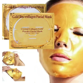 

Moisturize 24K Gold Facial Mask Anti Wrinkle Repair Fades Fine Lines Mask Hydrating Collagen Sheet Mask Sheet Skin Care TSLM1