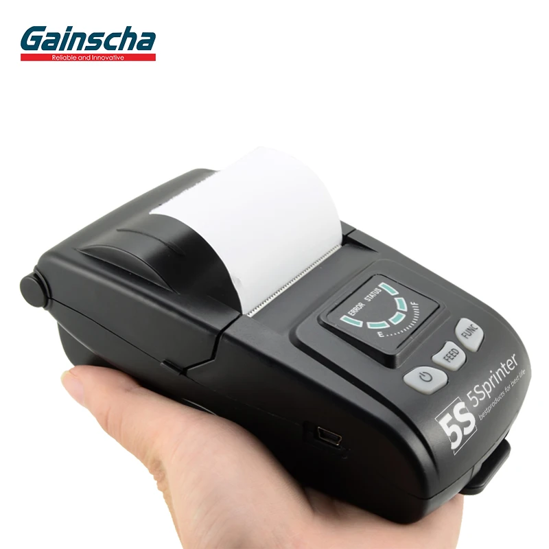 Small Business Success hack Gainscha Portable Mini 58mm Bluetooth