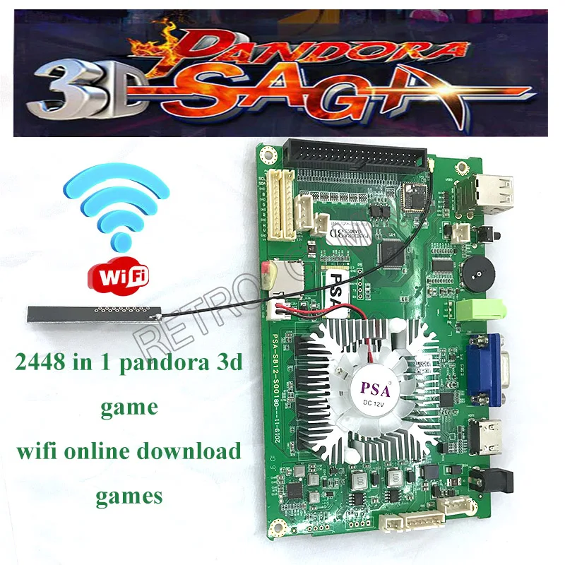 2019 новая модель Поддержка WI FI онлайн бесплатно скачать 2D 3D игры/2448 в 1 с 140 шт. Игра