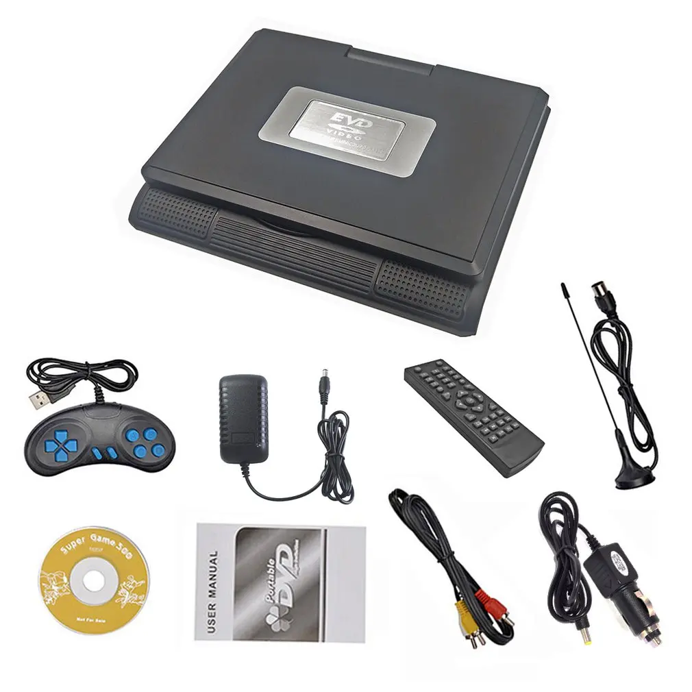 

Multifuntional 7.8 inch HD TV Portable DVD Player HD Portable CD TV player Multimedia Player LMD750