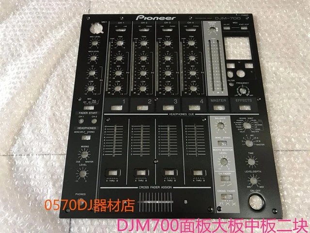 金属製コントロールパネルDJM-700 dnb1153dnb1155,黒純正 - AliExpress