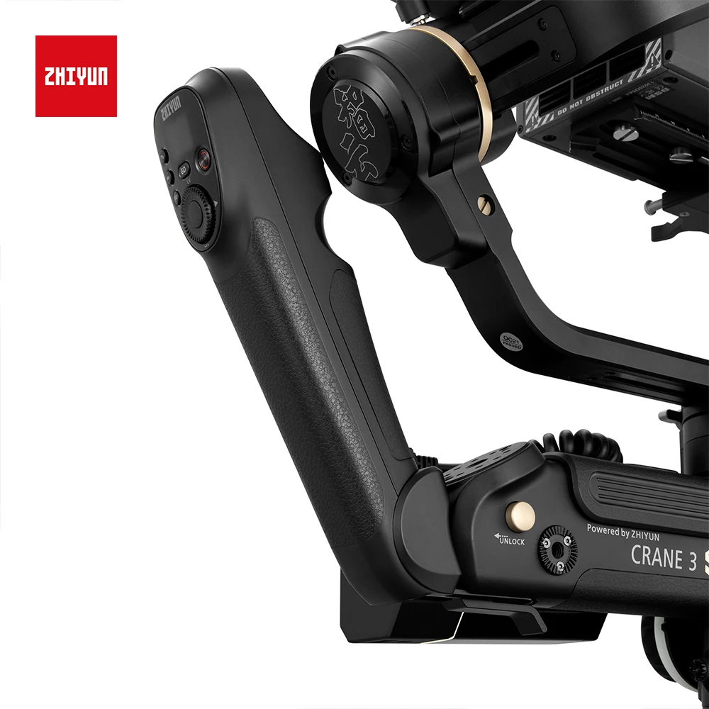 ZHIYUN Crane 3S/крана 3S E 3 осевой портативный монопод с шарнирным замком супер жесткими