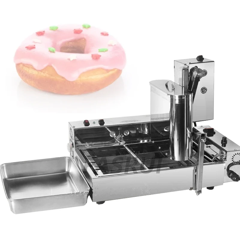 Electric Four row Automatic Donut Machine Doughnut Maker Commercial