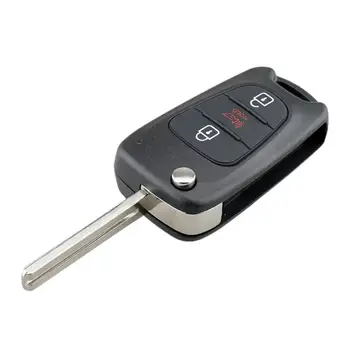 

Remote Keyless Flip Key Fob Case Uncut Blank Blade For KIA Soul 2012 2013