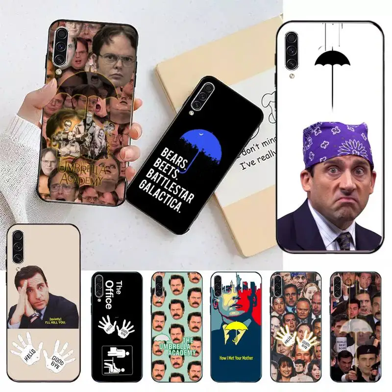 

The office tv show Phone Case For Samsung galaxy S 7 8 9 10 20 edge A 6 10 20 30 50 51 70 note 10 plus