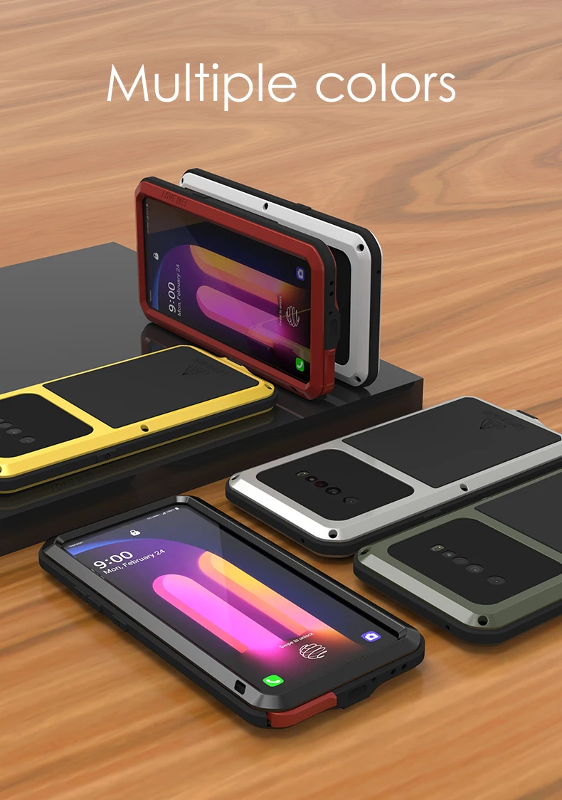 Powerful Case For LG V60 Thinq Case Metal Armor Shockproof Dirt Proof  Phone Cases for LG V60 Thinq Cover Fundas Shell Capa
