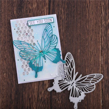 

YaMinSanNiO Butterfly Metal Cutting Dies New 2020 Craft Die Scrapbooking Album Embossing Stencil Card Making Cuts Decor Template
