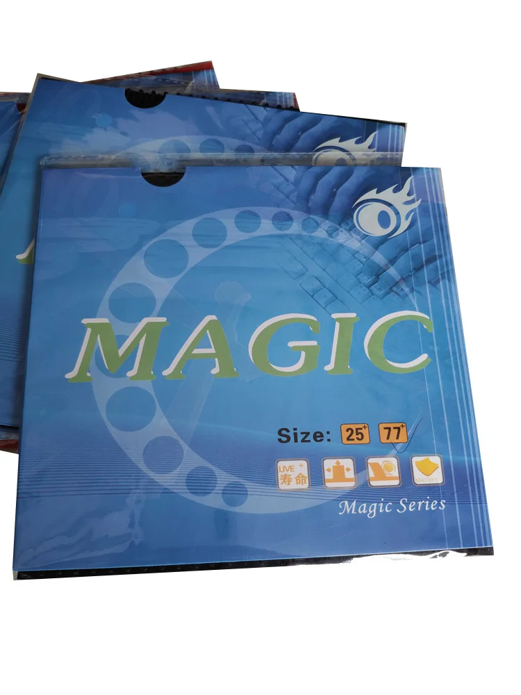 

Magic 77+ Long Pips-Out Table Tennis PingPong Rubber with Sponge