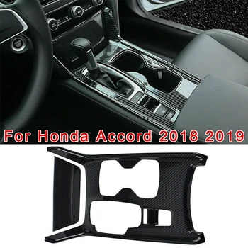 

2pcs Gear Shift Box Panel Cover Trim Insert Decor Decoration Cover Inserts For Honda Accord 2018-2019 Accessories