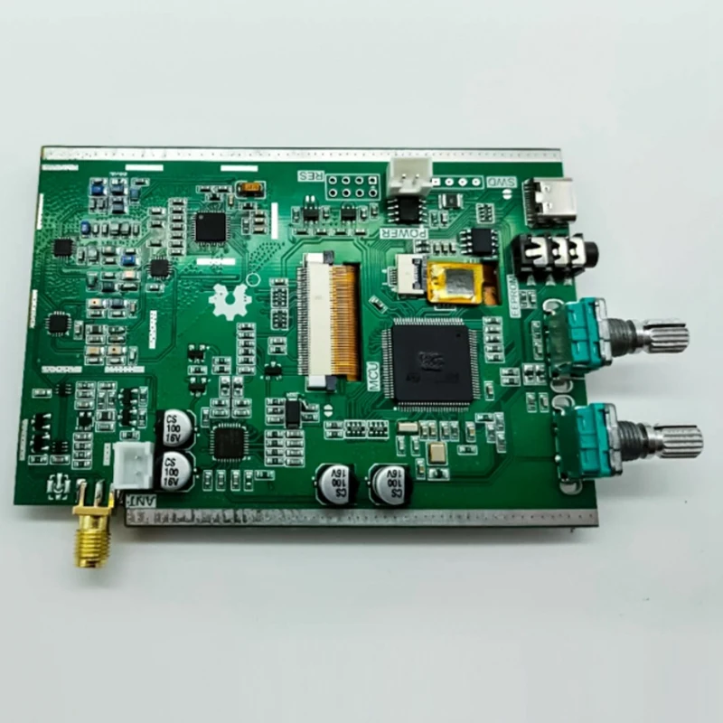 50 кГц 200 МГц Malachite SDR радио Malahit DSP 3 5 дюйма прикосновение Sn HAM приемопередатчик