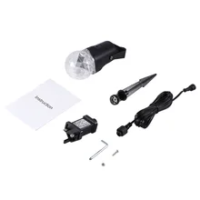 Вращающийся светодиодный проектор светильник s с пламенем светильник ings Водонепроницаемый Волшебный Точечный светильник для рождественского фестиваля украшения