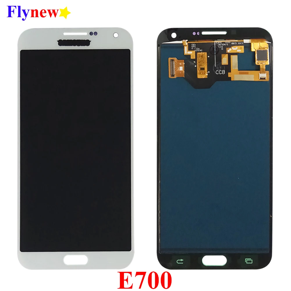 ЖК дисплей для Samsung Galaxy E7 E700 E700F E7000 E7009 E700H E700M сенсорный экран дигитайзер в сборе