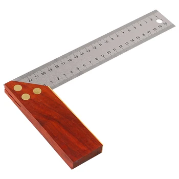 

1 Pc Woodworking Angle Ruler Square Prime L-shaped Durable Measurement Tool Angle Ruler Protractor for Woodworking Carpenter