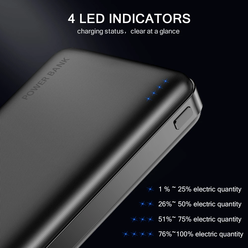 10000/20000 мАч Внешний аккумулятор для Xiaomi Mi 9 8 универсальный внешний зарядное