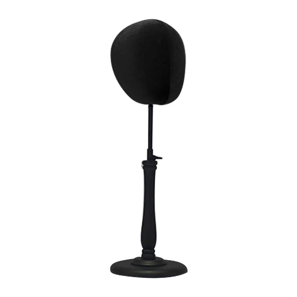 Cabeça de Manequim Ajustável do Suporte do Chapéu do Tabletop Modelo do Tampão da Peruca Durável e Resistente Expositor-leve Forte 5 Suporte p/ peruca