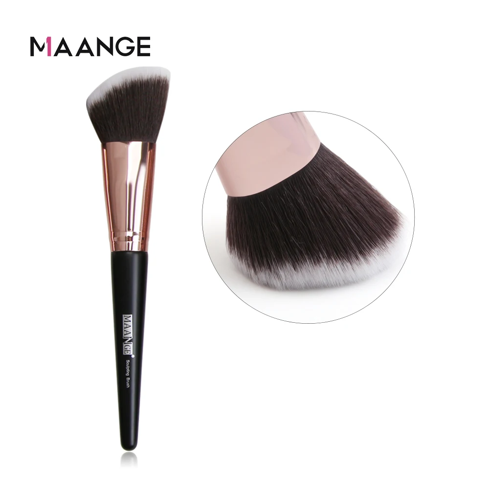 MAANGE Pro 1 шт. кисти для макияжа пудра румяна тени век консилер большая Кисть