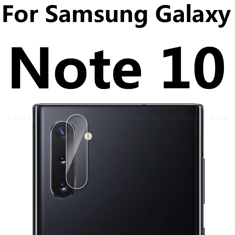 Задняя Защитная пленка для объектива камеры из закаленного стекла для samsung Galaxy S10 5G S10e S9 S8 Plus S7 edge Note 10 9 8 - Цвет: For Samsung Note 10