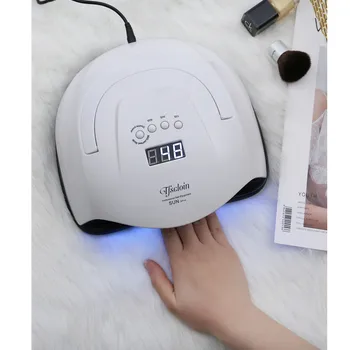 

SUNxPlus 80W UV LED Lamp Nail Dryer Fast Curing Nail Gel with LCD Display 10s/30s/60s timer professional nail equipment tool