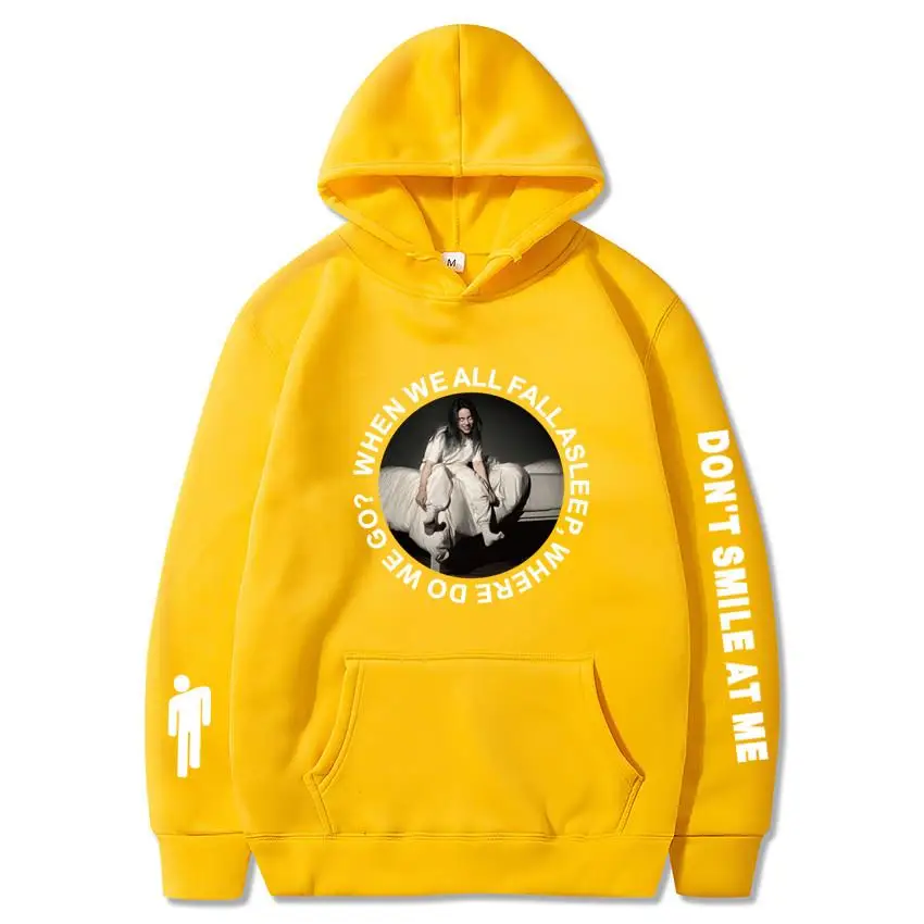 Billie Eilish новая толстовка женская с длинным рукавом Merch Lothse унисекс пуловеры