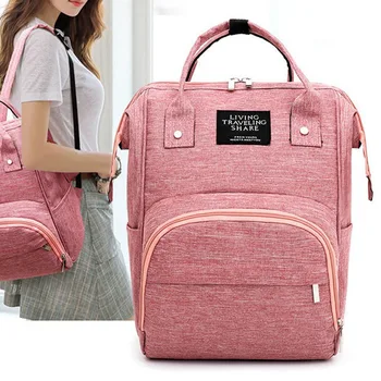 

Multifunctional Mummy Backpack Casual Backpack Large Capacity Baby Bag Waterproof Outgoing Maternity Bag Top-handle Backpack New