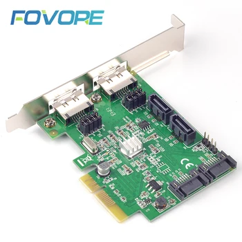 

PCI-e SATA RAID Adapter PCI-e to 4 port SATA 3.0 Adapter expansion Card multiplicator SATA3.0 PCI e PCIe x4 Converter Adaptor