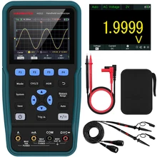 

Handheld digital oscilloscope HO52 50M bandwidth multimeter dual-function portable USB2 channel automatic measurement True RMS