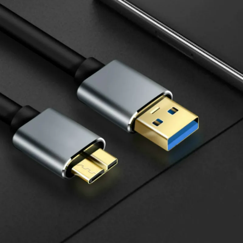 USB 3,0 кабель высокоскоростной USB type A Micro B кабель синхронизации данных код для внешнего жесткого диска HDD samsung S5 Note 3