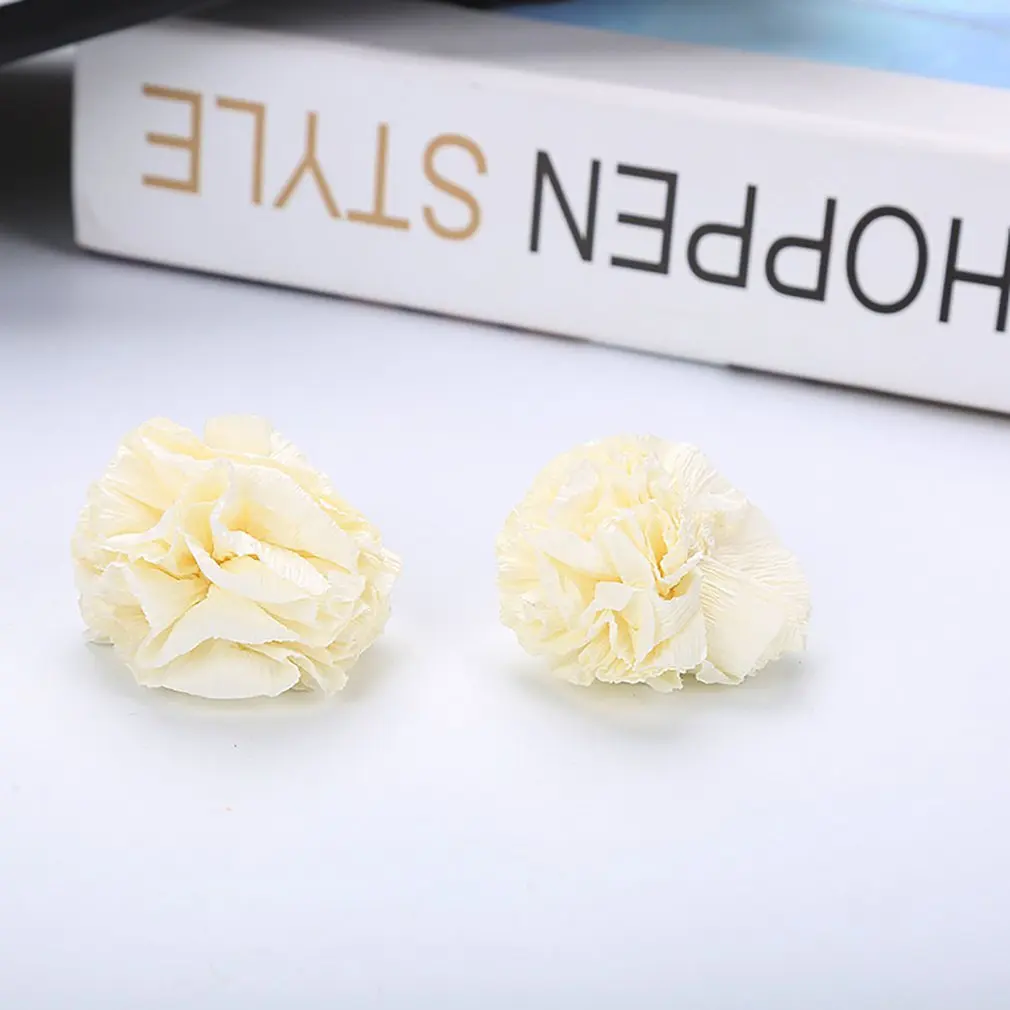 Cat toy Colored paper flower ball cat scratching bite funny toy