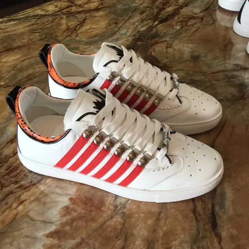 F. N. JACK/мужские кроссовки из натуральной коровьей кожи; Zapatos de Hmbre Tenis masculino; мужские кроссовки; Zapatillas hombre Scarpe uomo - Цвет: 003